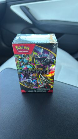 🔥 Pokémon Mega Evolution: Pitch Black Booster Bundle – Factory Sealed (6 Packs)
