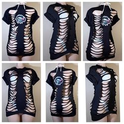 Goth Inspired Custom Tshirt 