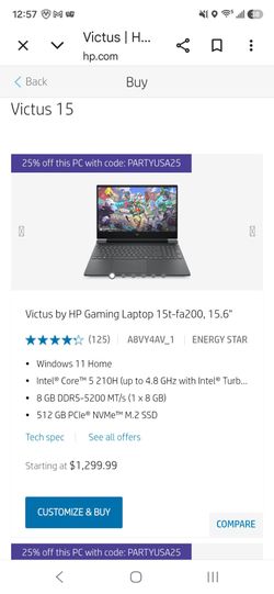 Gaming computer hp victus