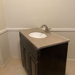 Beautiful Bathroom Vanity And Sink For Sale