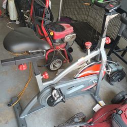 Exercise Bike Almost  New And Small Toolbox For Smart Truck