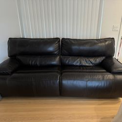 Leather Sofa 2 Seater City Furnicture 