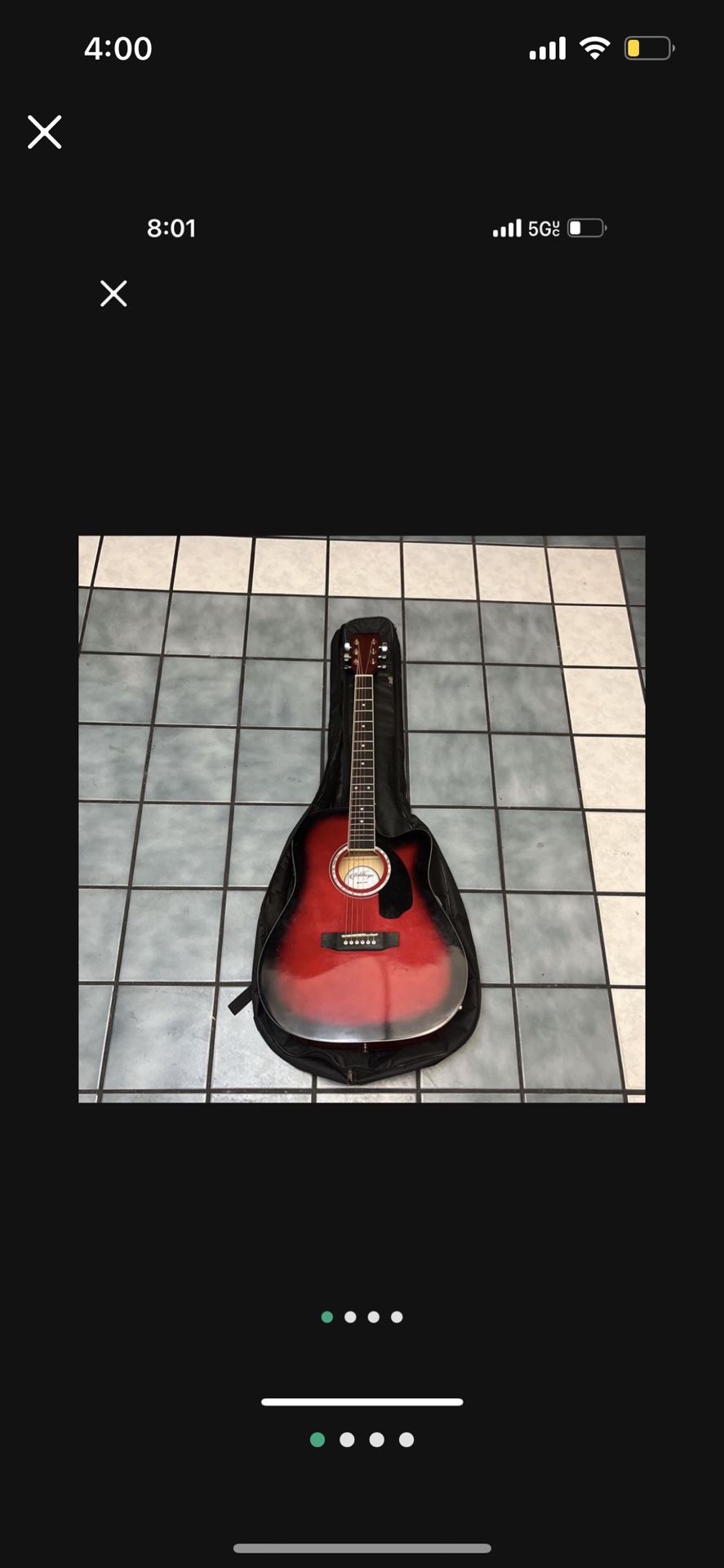 Guitar acoustic Electric
