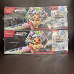 Sam’s Club Pokémon Prismatic Evolutions S & V Surprise Box & Booster Bundle