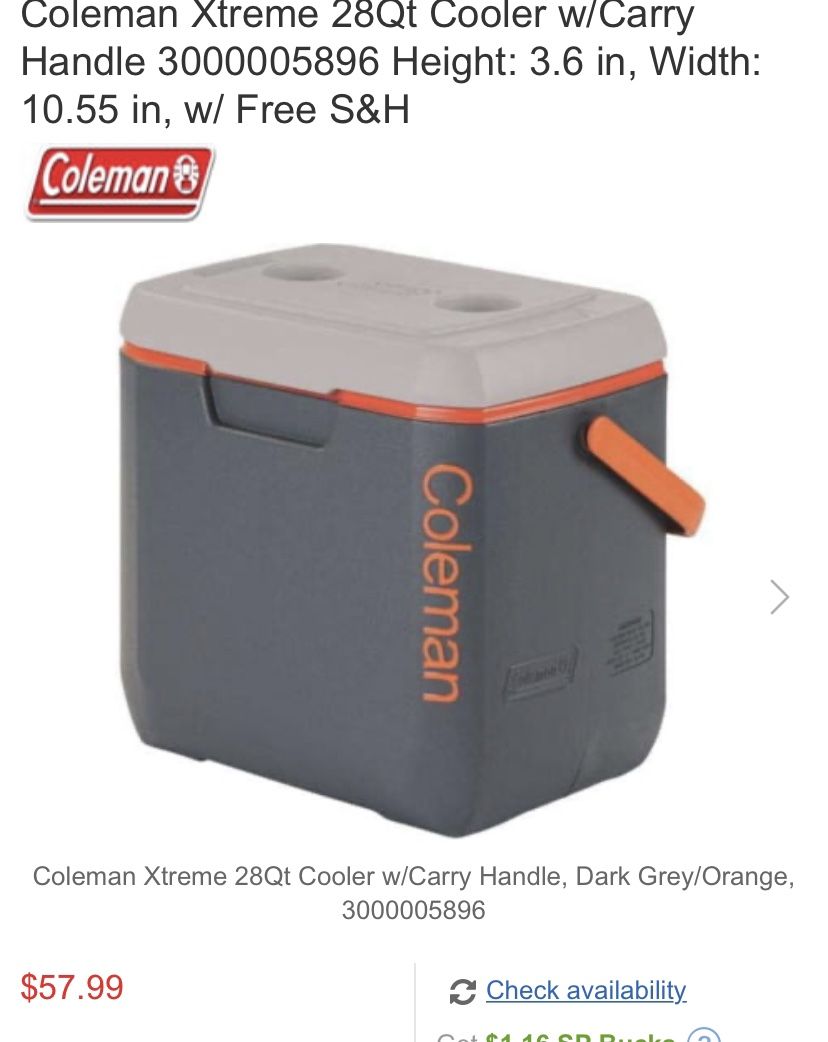 Coleman Cooler 