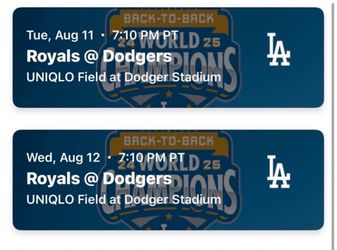 Royals @ Dodgers