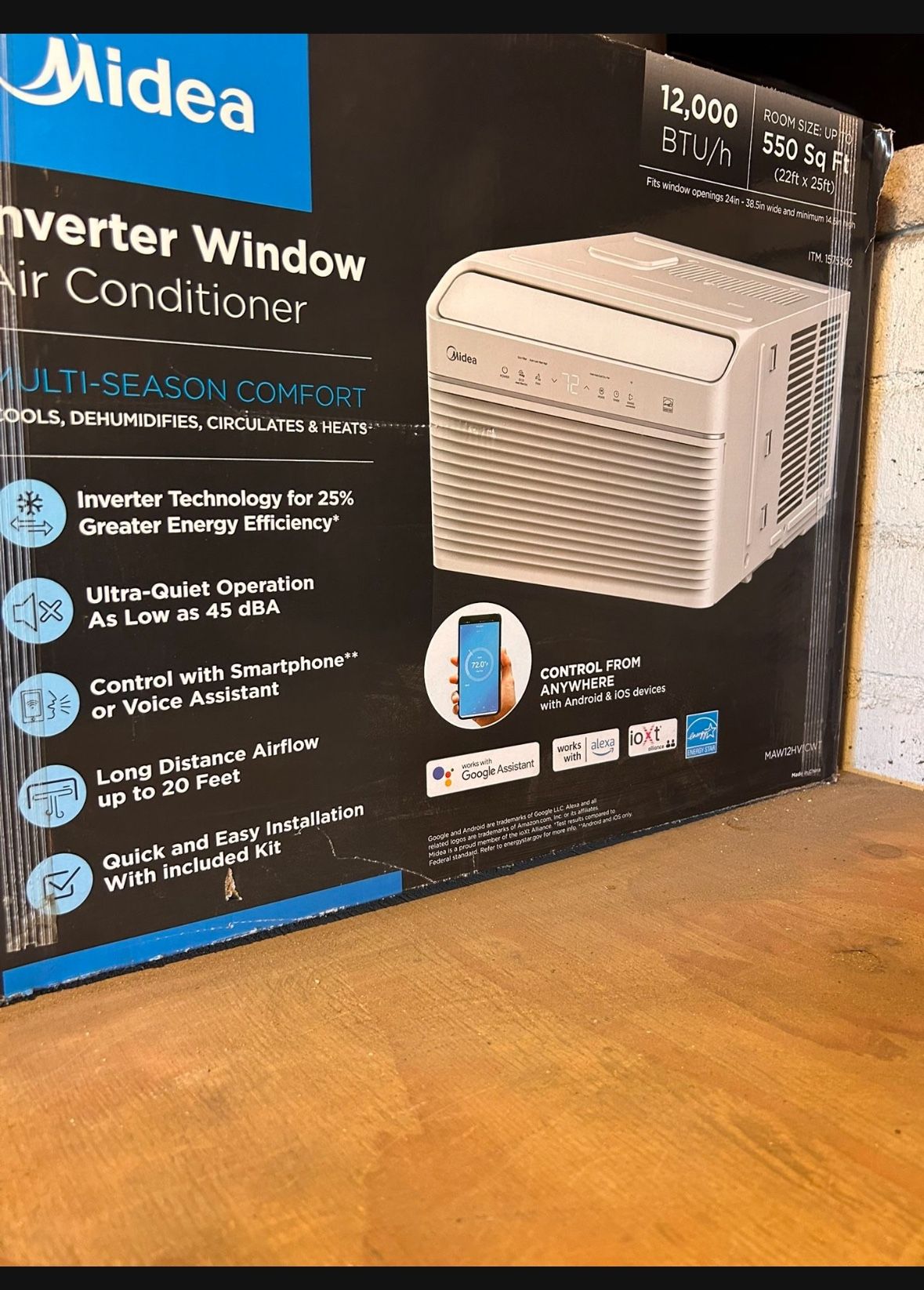 12,000 BTS Window AC