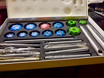 VTC Valve Seat Cutter 12pcs Cutter Set for 4 Wheelers Truck, Bus,car