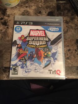 PS3 U Draw Marvel Superhero squad Used with Draw tablet
