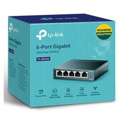 TP-Link TL-SG605 5-Port Gigabit Desktop Switch Network Expansion For Small Office & Home Office