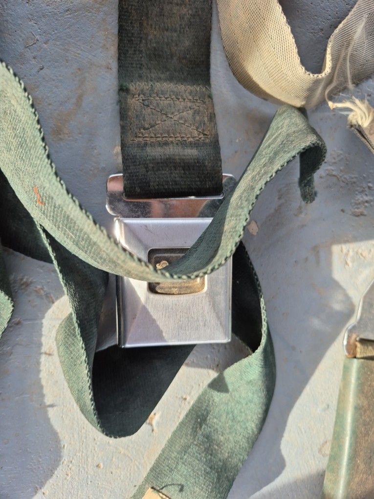 1966 GM Seat Belts All Cars