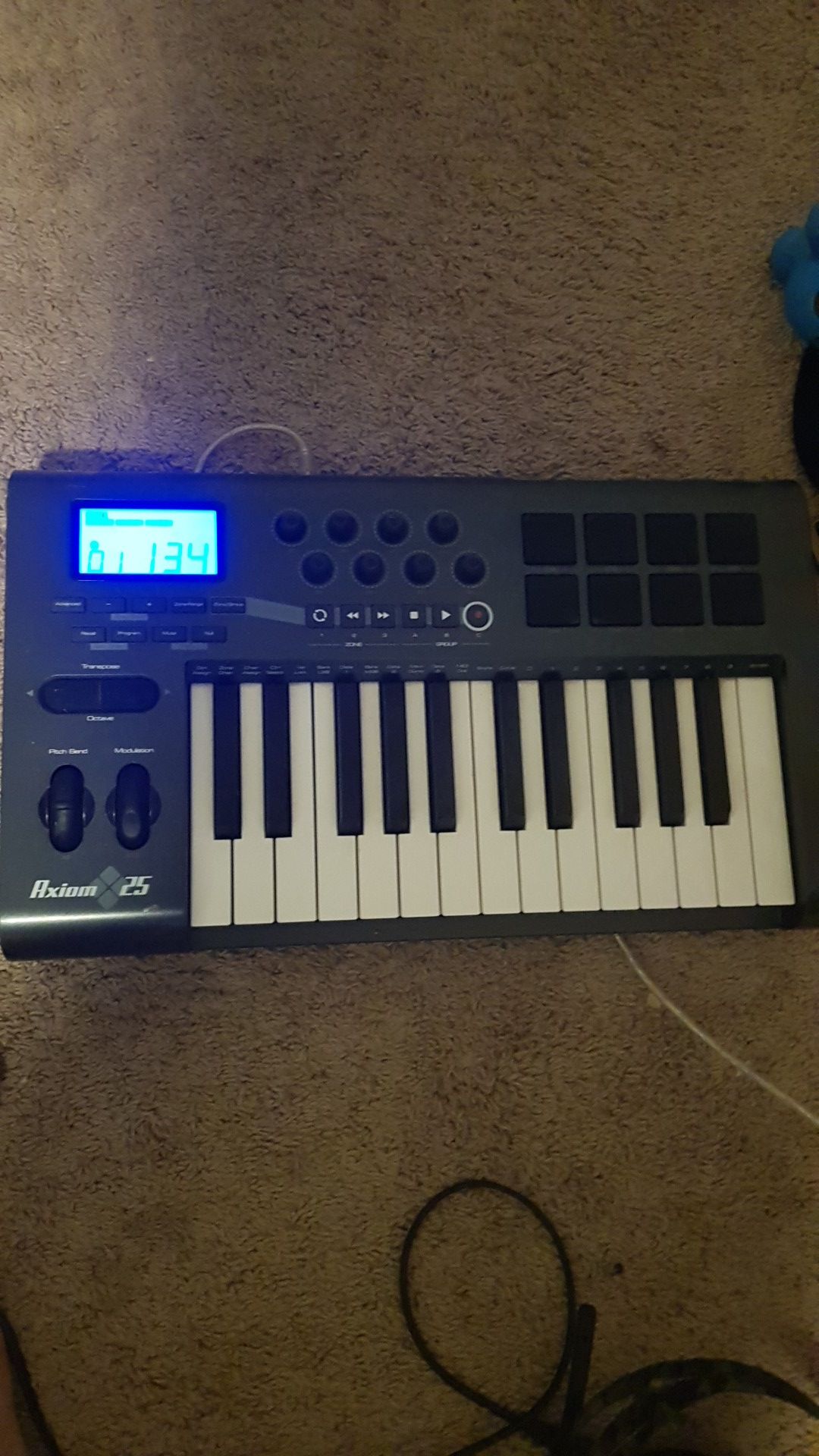 Midi keyboard