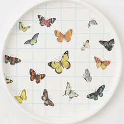 Melamine Round Serving Tray 