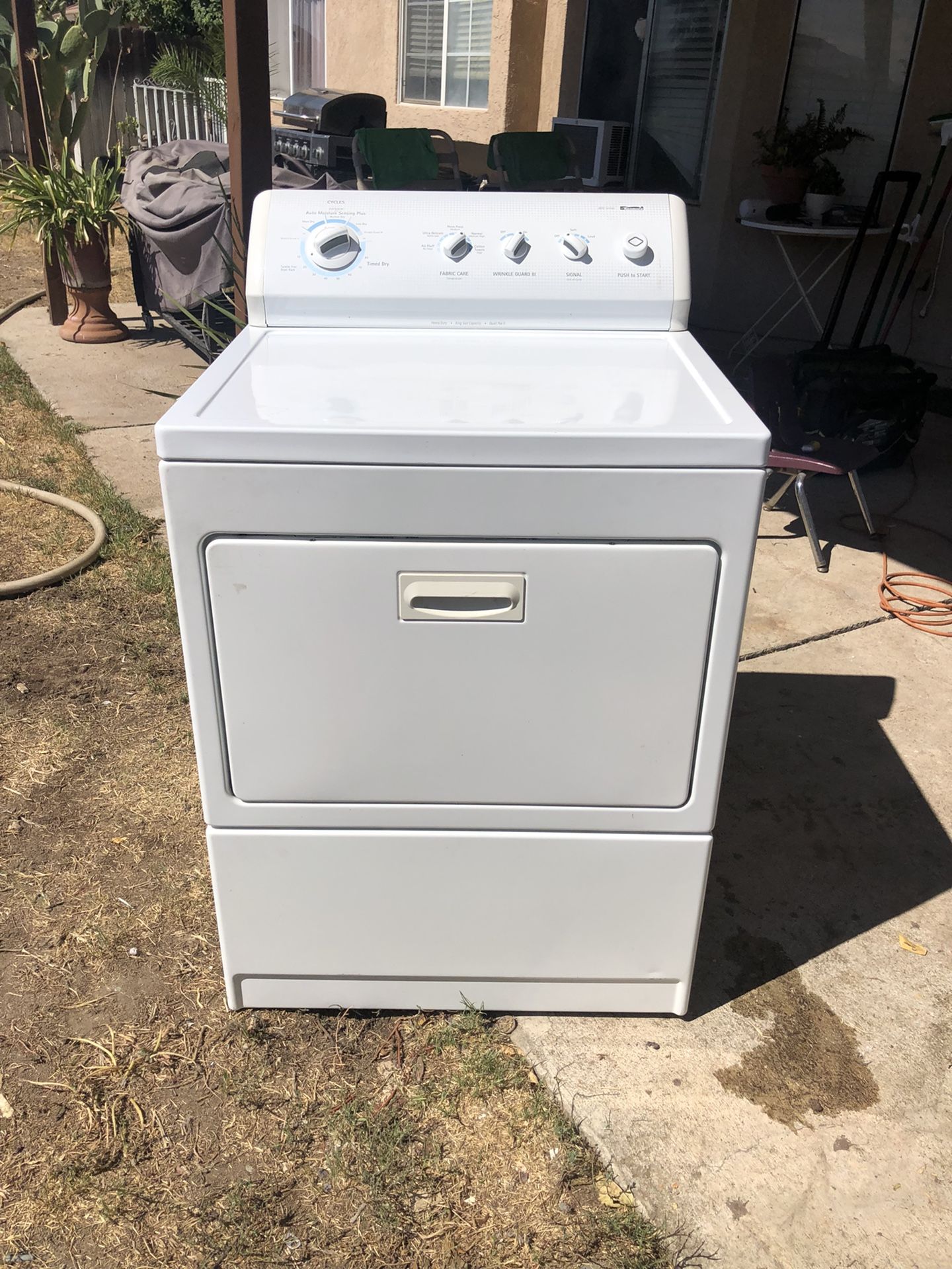 Kenmore 800 Series Dryer Gas Heavy Duty King Size Capacity Good