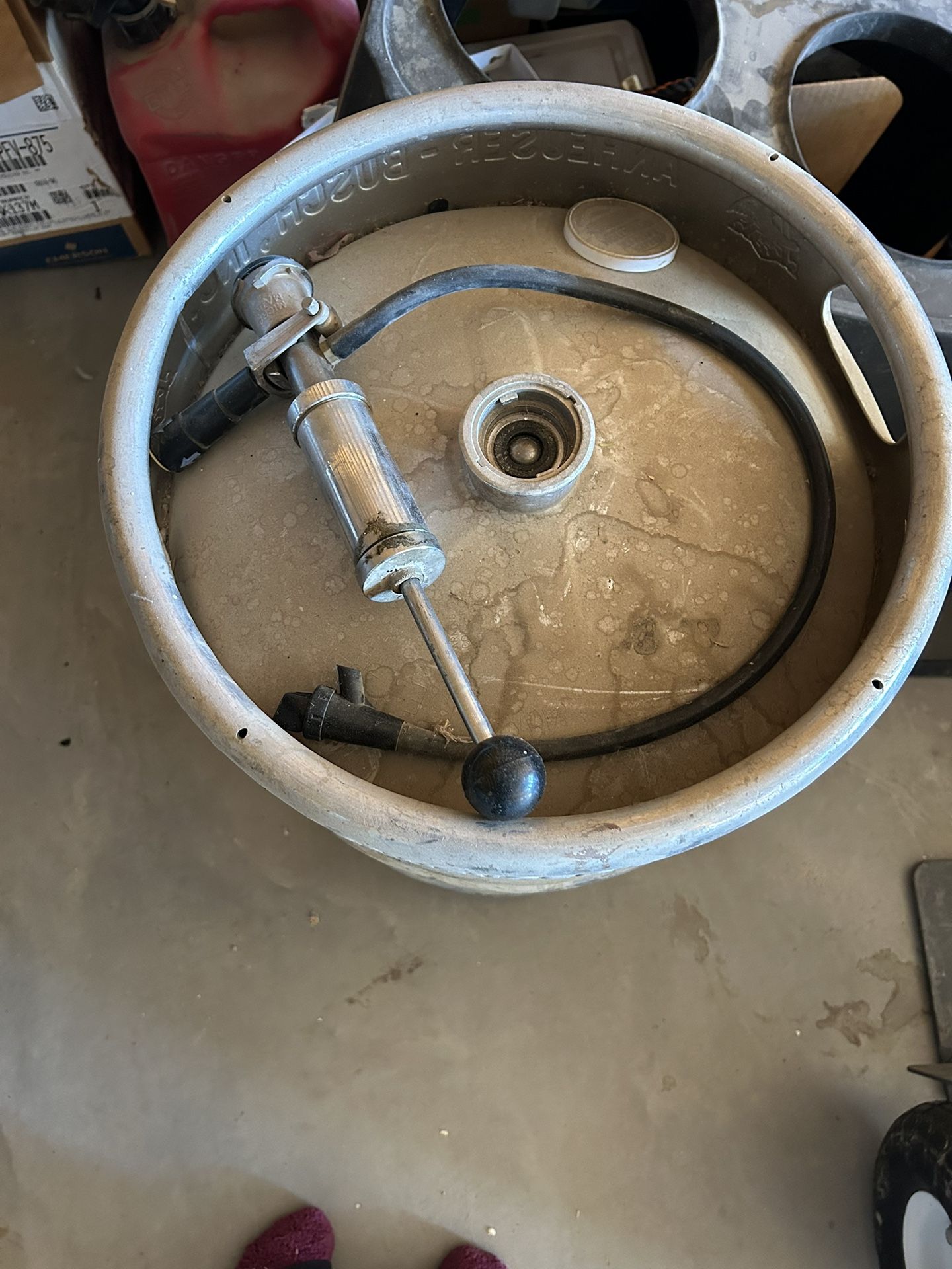 Full Sized Beer KegW/ Tap