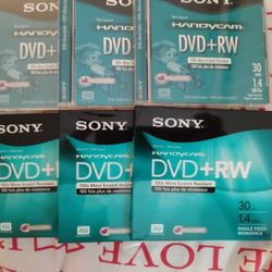 SONY Handycam  DVD+RW 6 Pack