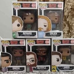 Silicon Valley Funco Pop- Complete SetSilicon Valley Funco Pop- Complete Set