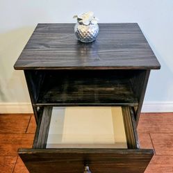 Beautiful Modern Ikea WOOD Side Table 