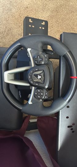 Next level seat and steering wheel and also the pedals all are in great condition