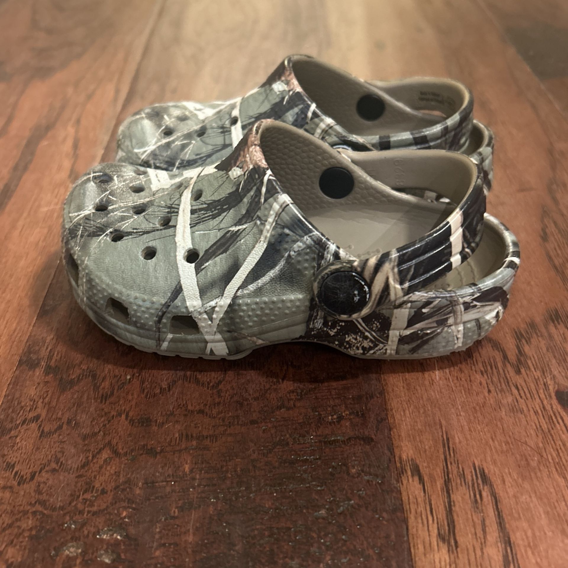 Kids Camo Crocs