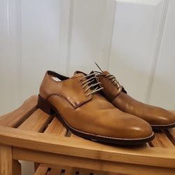 Cole Haan Mens Grand OS Oxford Brown Leather Dress Shoes Size 12M C14233