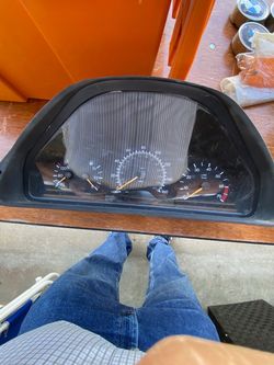 1994 to 2001 Mercedes Benz E class instrument cluster