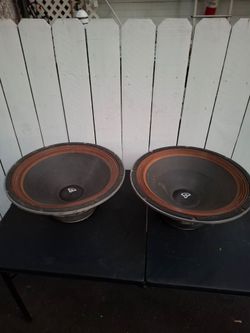 Cerwin-Vega Woofer Speakers Pair 4 ohm