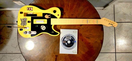 Wii FrontMan Guitar Hero Controller by nyco and Guitar Hero III: Legends of Rock for Nintendo Wii