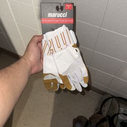 Marucci Black Smith Batting Gloves 