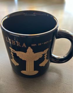 Monogram International Libra Zodiac Sign Coffee Mug
