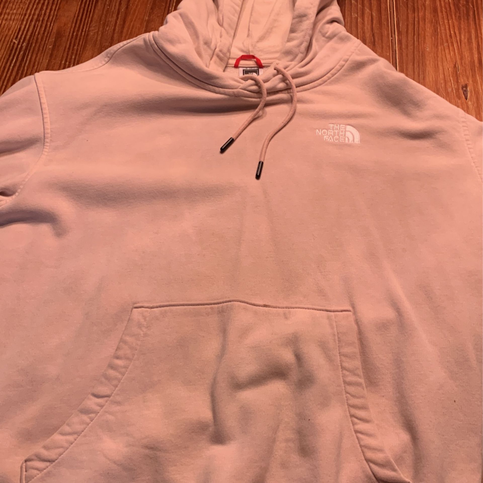 North face Light Pink Hoodie Size Large