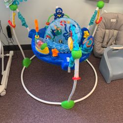 Baby Einstein Blue Neptune Ocean Discovery Activity Swing