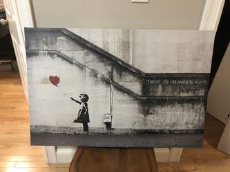 Banksy Canvas - Girl with the red balloon