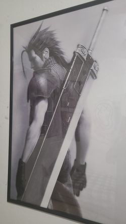 Final Fantasy 7 Zack Fair Poster