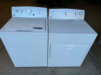 Kenmore washer and dryer laundry