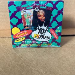 YO! MTV Raps card Pro set MusiCards Full box sealed