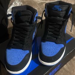 Royal blue Airjordan 1 retro high soft 
