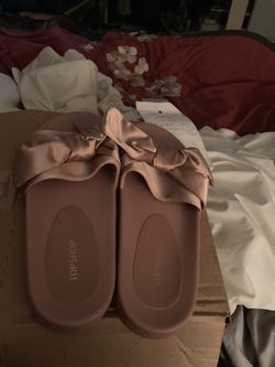 Brand New TopShop slide sandals size 9M