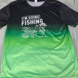 Brand New* Im going Fishing T-SHIRT SIZE M