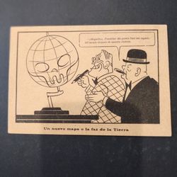 Postcard Satirical Political Military Postcard WWII