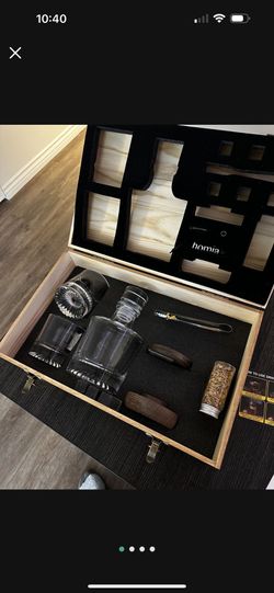 Whiskey Smoking Set (NEW, OPEN BOX NEVER USED)