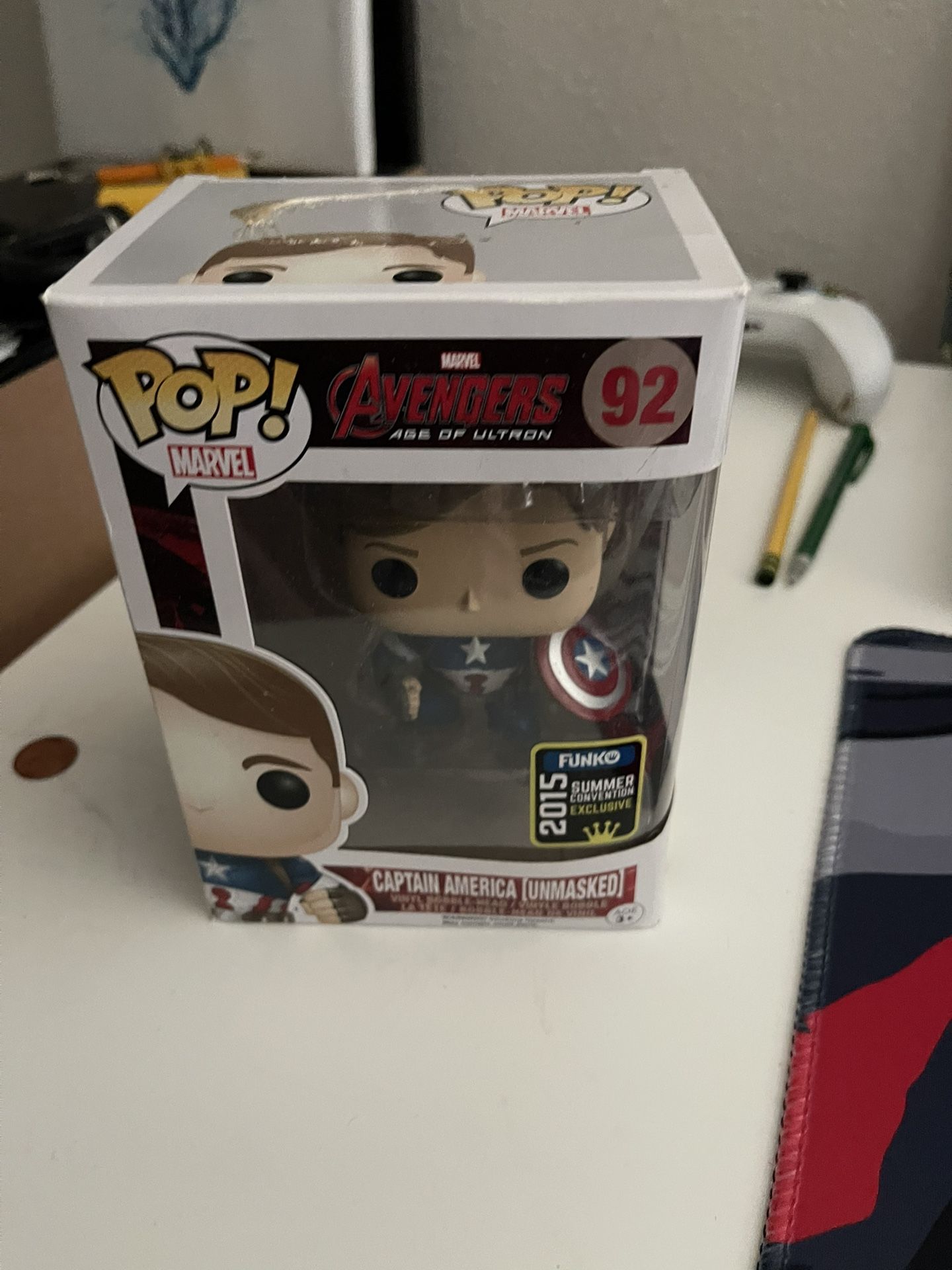 Funko Pop Of Captain America