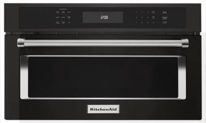 🚨 BRAND NEW IN FACTORY SEALED BOX — KitchenAid 30” Built-In Convection Microwave KMBP100EBS (Black)