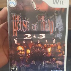 House Of Dead 2 & 3 Game For Wii