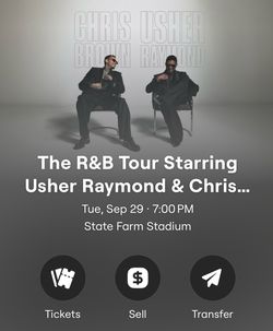 Chris brown and usher tickets