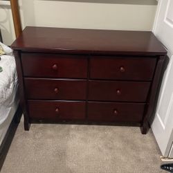 Delta Children Universal 6 Drawer Dresser, Greenguard Gold Certified,  Espresso Cherry for Sale in Queens, NY - OfferUp