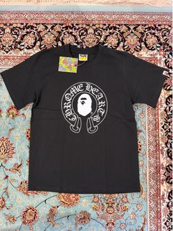 Chrome x bape shirt size small