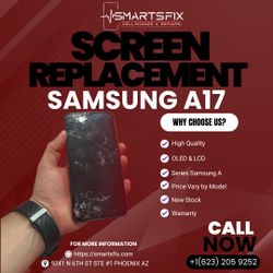 Samsung Galaxy A17 Screen Replacement Display | Premium & Aftermarket | OLED & LCD