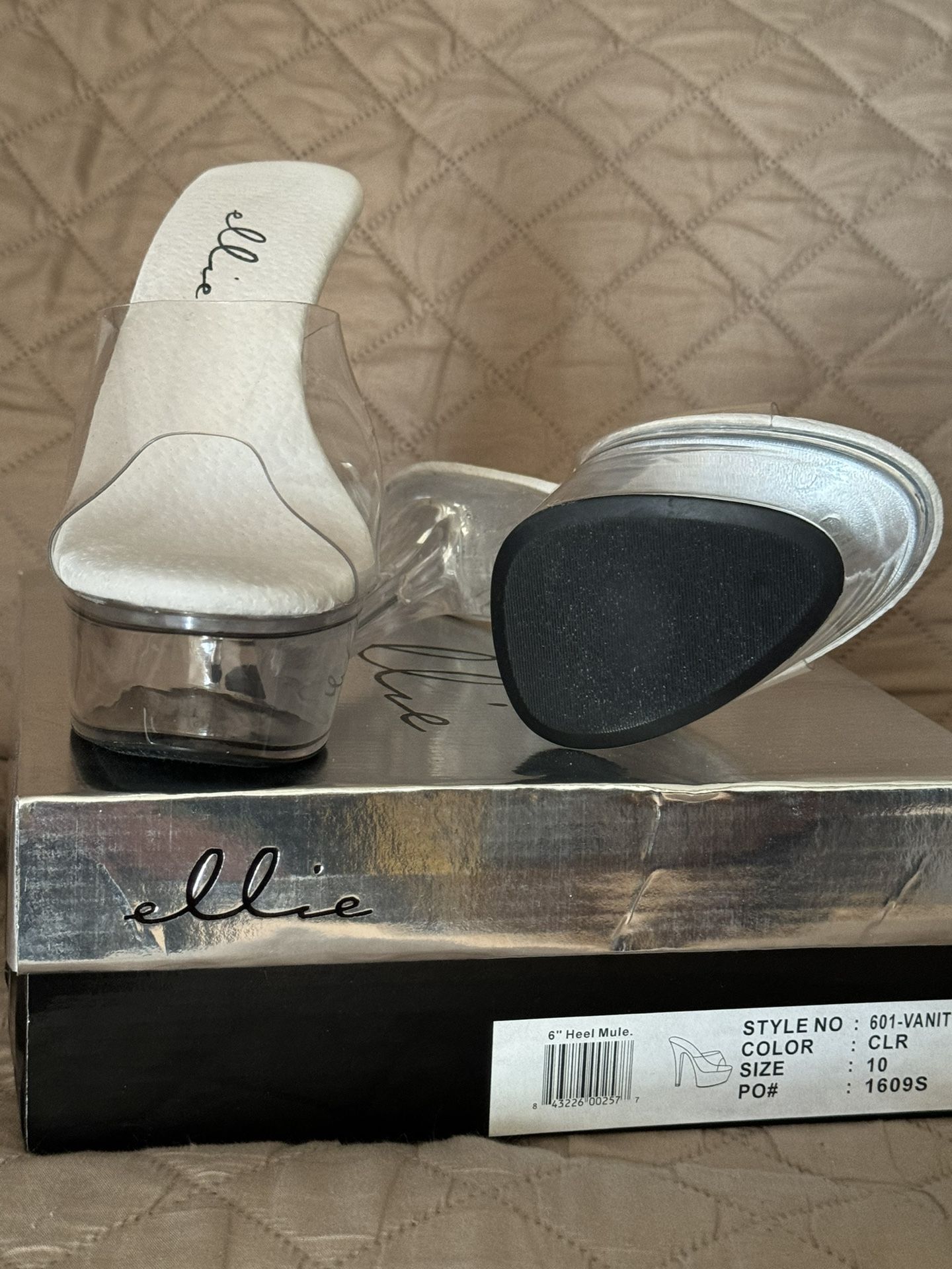 Ellie Clear Heels