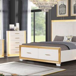 Brand New Bedroom Set In Stock We Do Deliver To You 